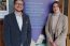 Neil Jackson (Chair of Trustees) and Charlotte Pearson (CEO) YMCA Newcastle